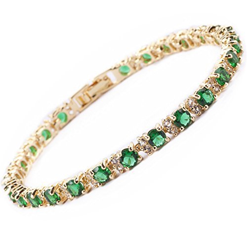 Mirello™ - Βραχιόλι με σμαράγδι
