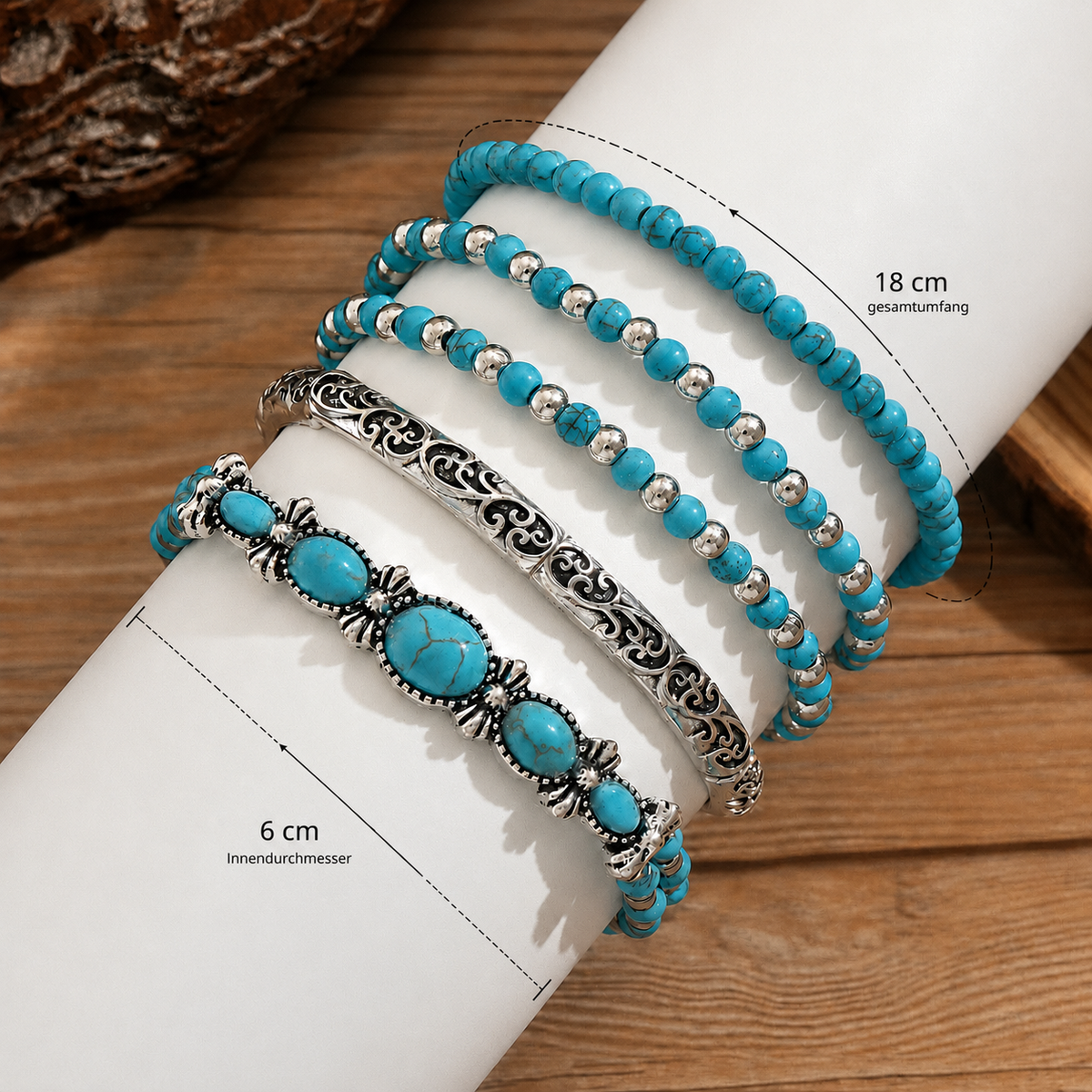 Boho set narukvica Azura