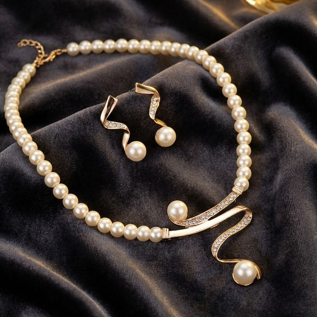 Elegantni set nakita sa biserom