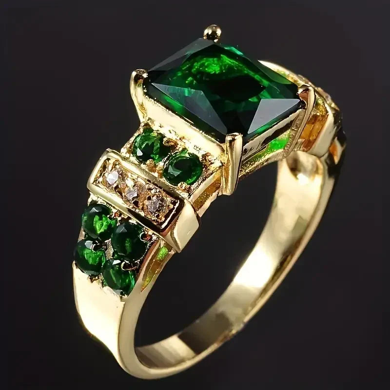 Alvero™ - Εκπληκτικό Δαχτυλίδι με Σμαράγδι
